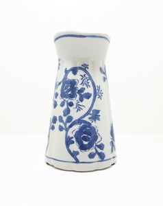 Contemporary & Decorative Blue & White Porcelain Floral Display Jug