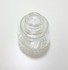 Small Clear Glass Storage Jar With Airtight Lid