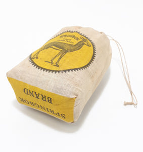 Vintage WWII Extremely Rare 4oz Springbok Magaliesberg Tobacco Bag – Complete With Tobacco Inside