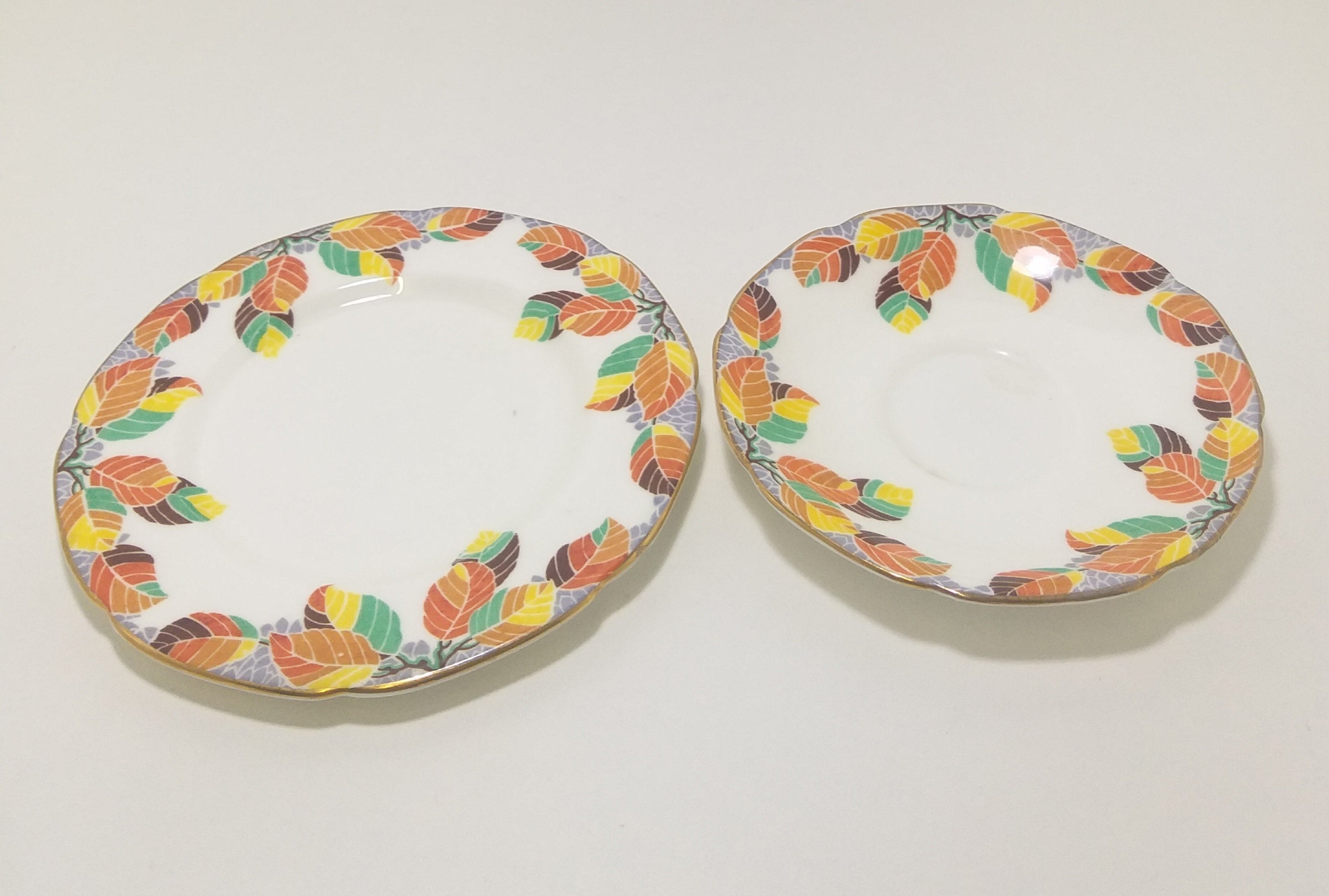 Exquisite Vintage Paragon China Tea Plate & Saucer – Pattern No. X3167 (Untraceable)