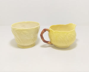 1950’s Vintage Carlton Ware Creamer & Open Sugar Bowl – Foxglove Design