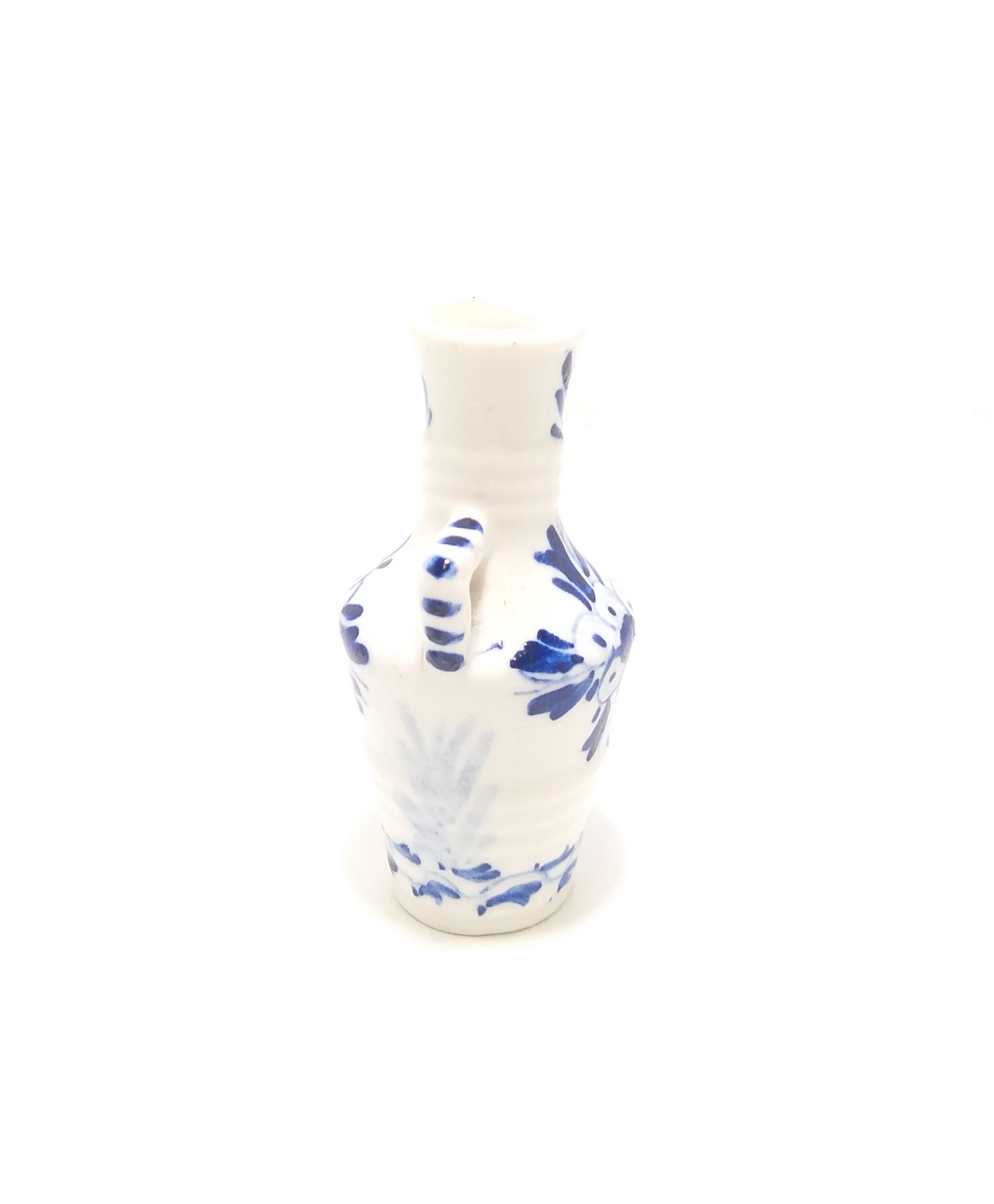 Small Delft Porcelain Bud Vase