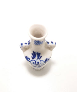 Small Delft Porcelain Bud Vase