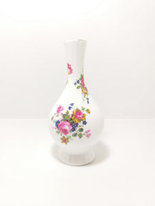 Kirsty Jayne China Bud Vase – Rose Detail