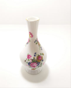 Kirsty Jayne China Bud Vase – Rose Detail