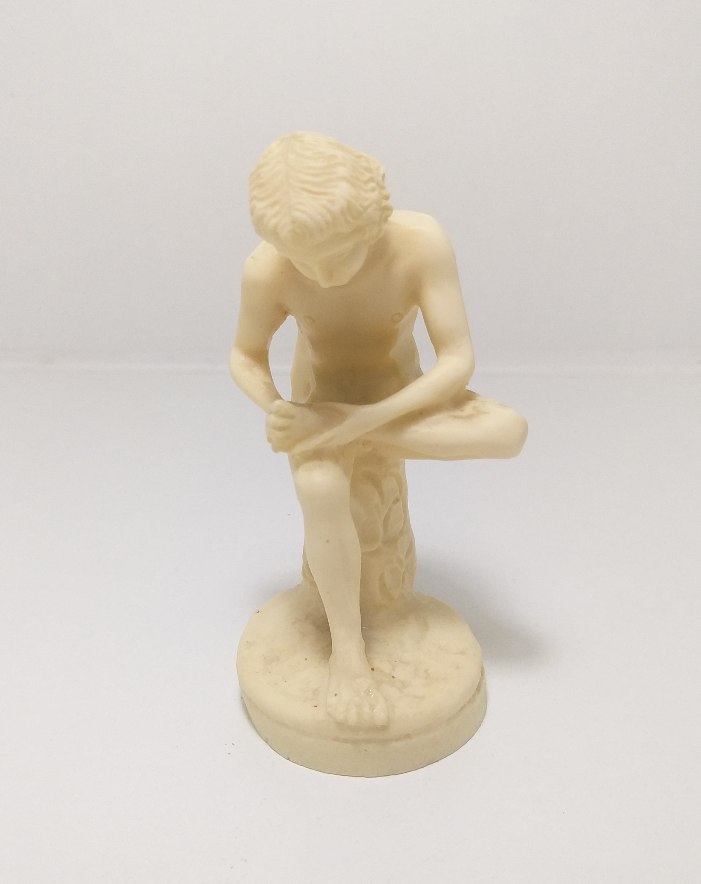 Spinario – “Boy With The Thorn”  Bonded Marble Replica Figurine