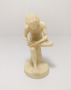 Spinario – “Boy With The Thorn”  Bonded Marble Replica Figurine