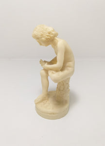 Spinario – “Boy With The Thorn”  Bonded Marble Replica Figurine