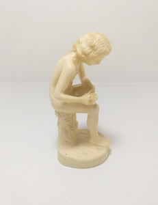 Spinario – “Boy With The Thorn”  Bonded Marble Replica Figurine