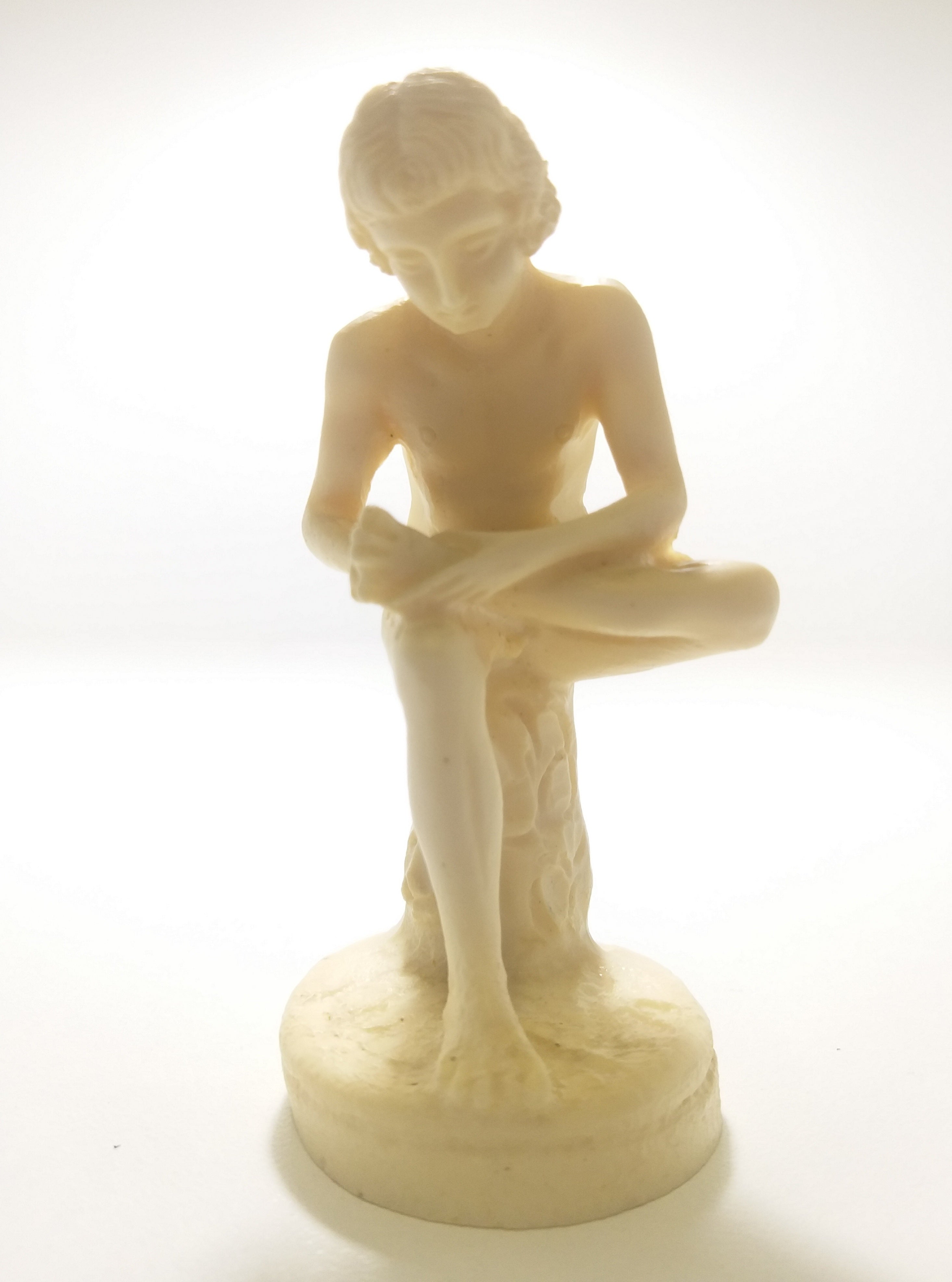 Spinario – “Boy With The Thorn”  Bonded Marble Replica Figurine
