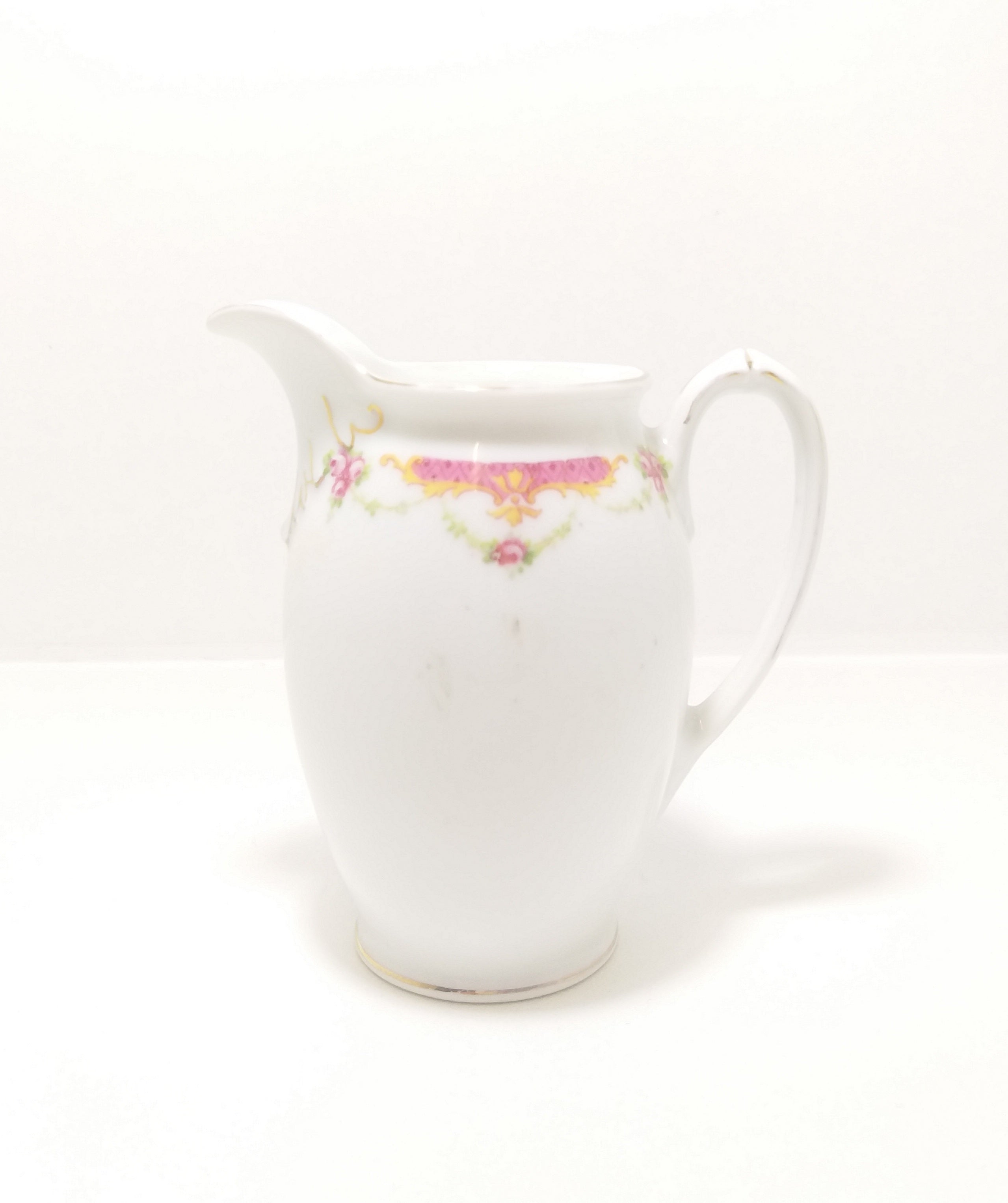 Rare Antique 1918+ MZ Altrohlau CM-R Czechoslovakian Fine Porcelain Creamer / Milk Jug