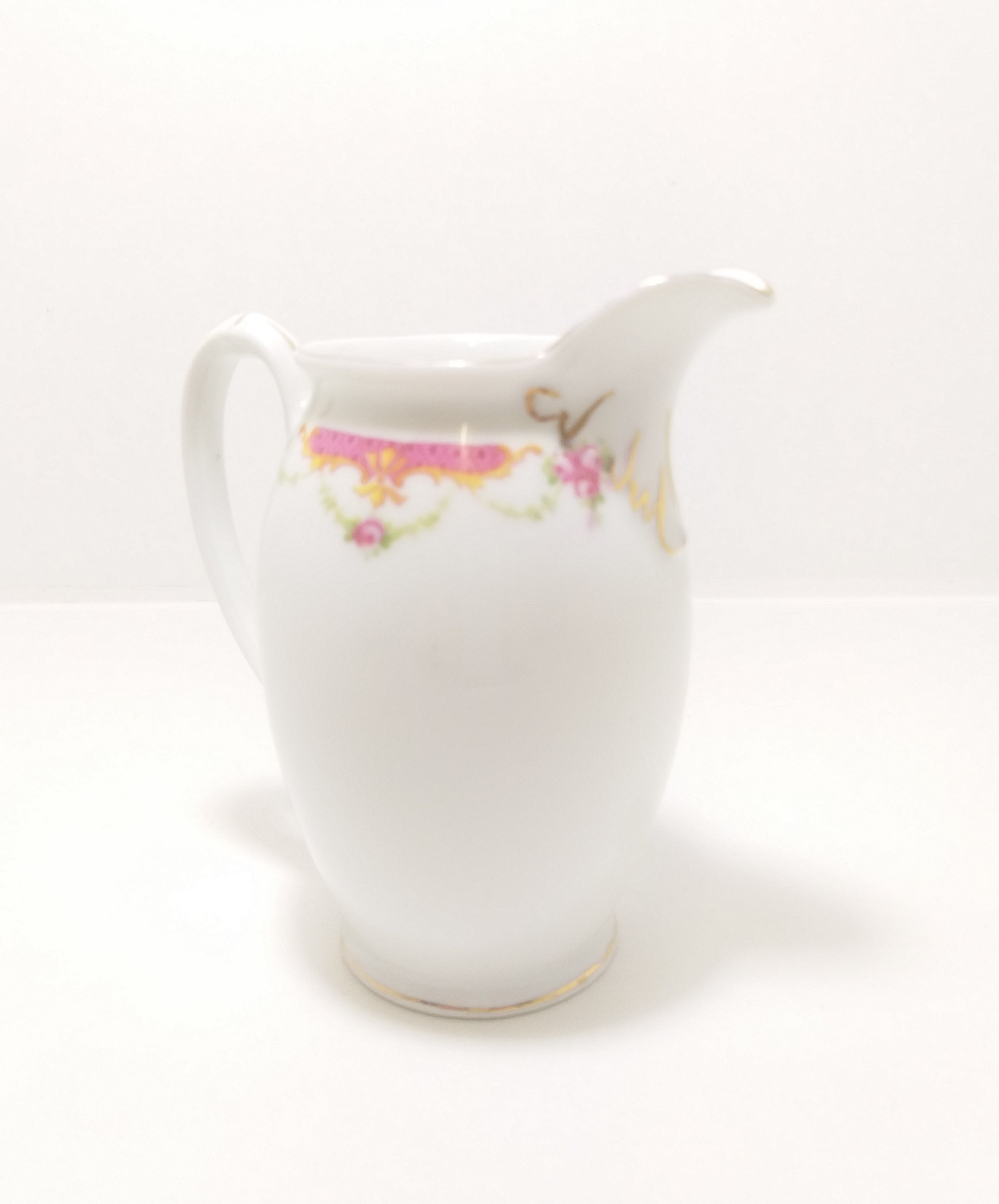 Rare Antique 1918+ MZ Altrohlau CM-R Czechoslovakian Fine Porcelain Creamer / Milk Jug