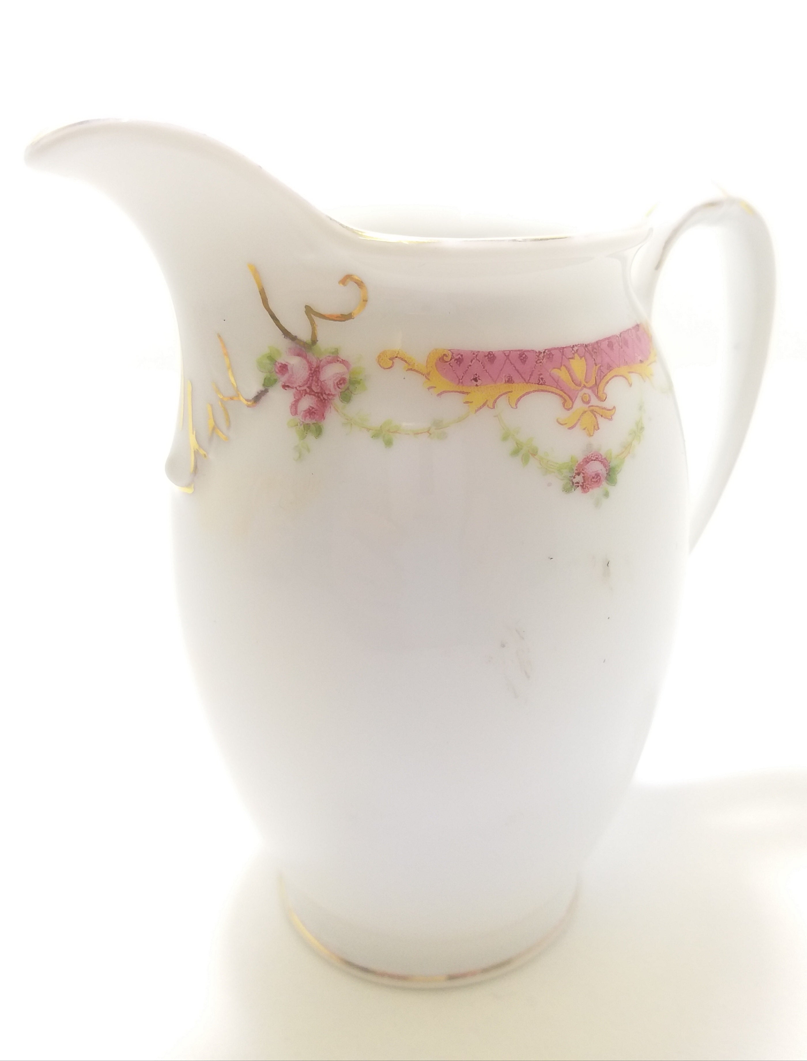 Rare Antique 1918+ MZ Altrohlau CM-R Czechoslovakian Fine Porcelain Creamer / Milk Jug