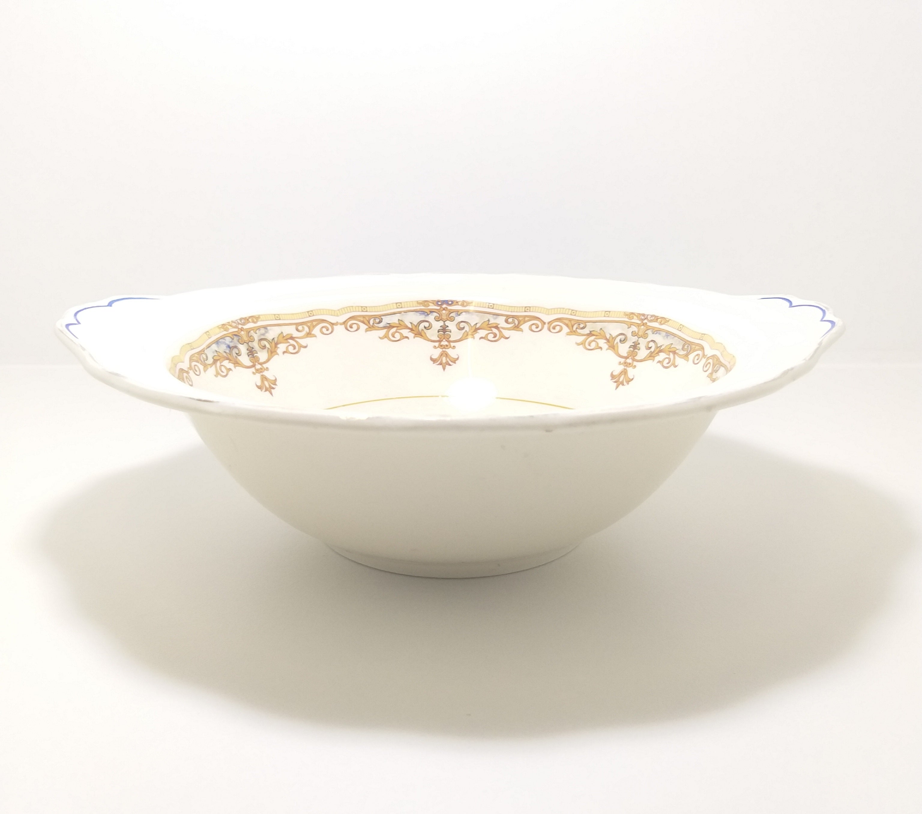 Vintage 1954+ Grindley Cream Petal Range Porcelain Bowl – Pattern Unknown