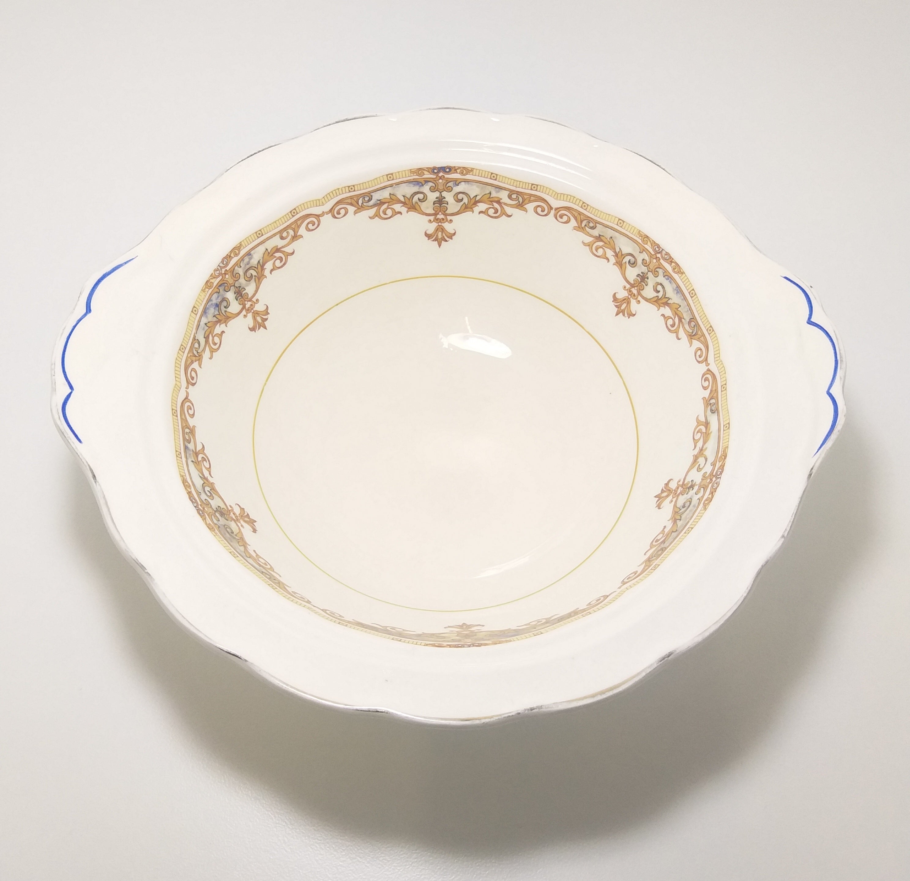 Vintage 1954+ Grindley Cream Petal Range Porcelain Bowl – Pattern Unknown
