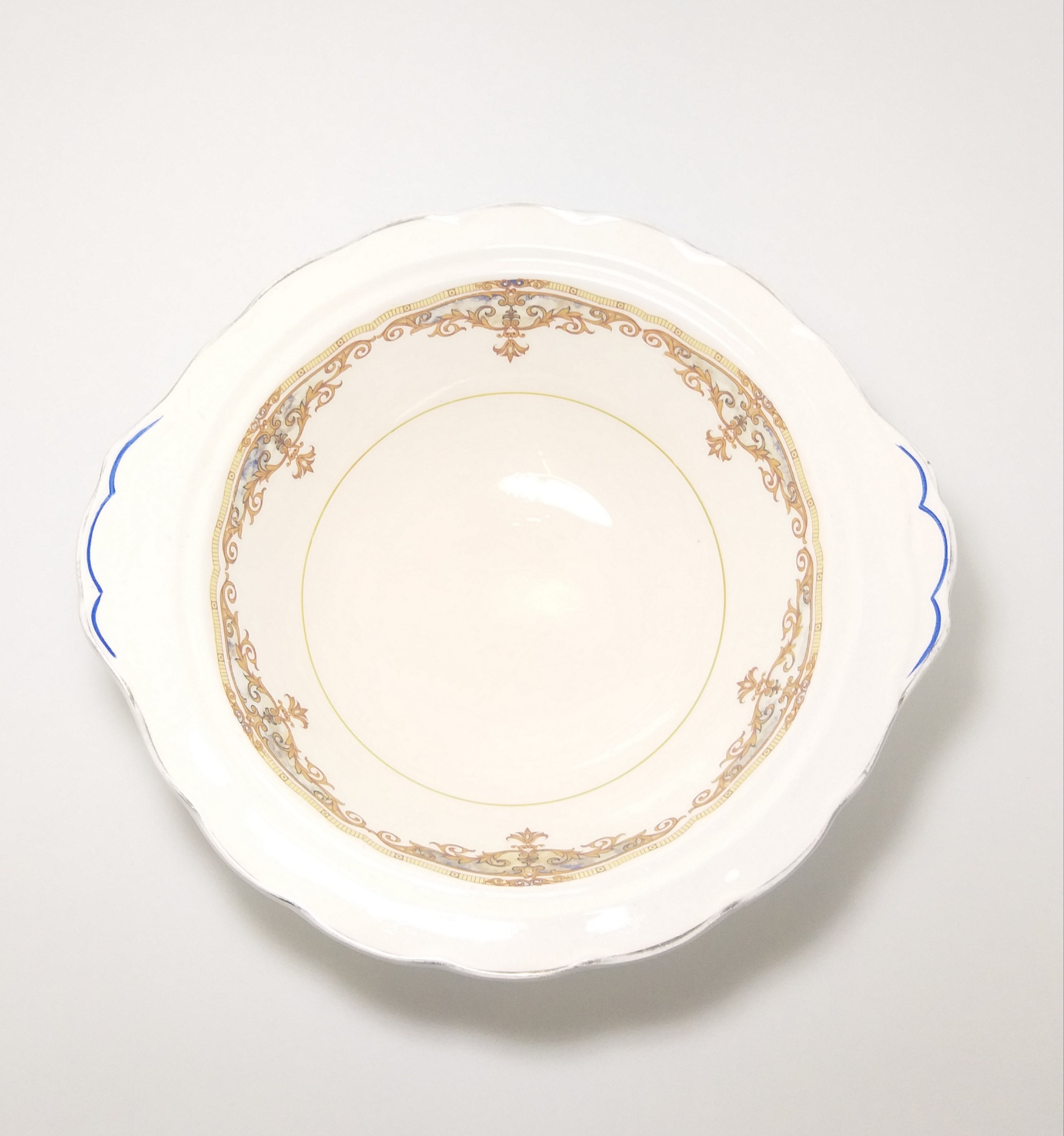 Vintage 1954+ Grindley Cream Petal Range Porcelain Bowl – Pattern Unknown