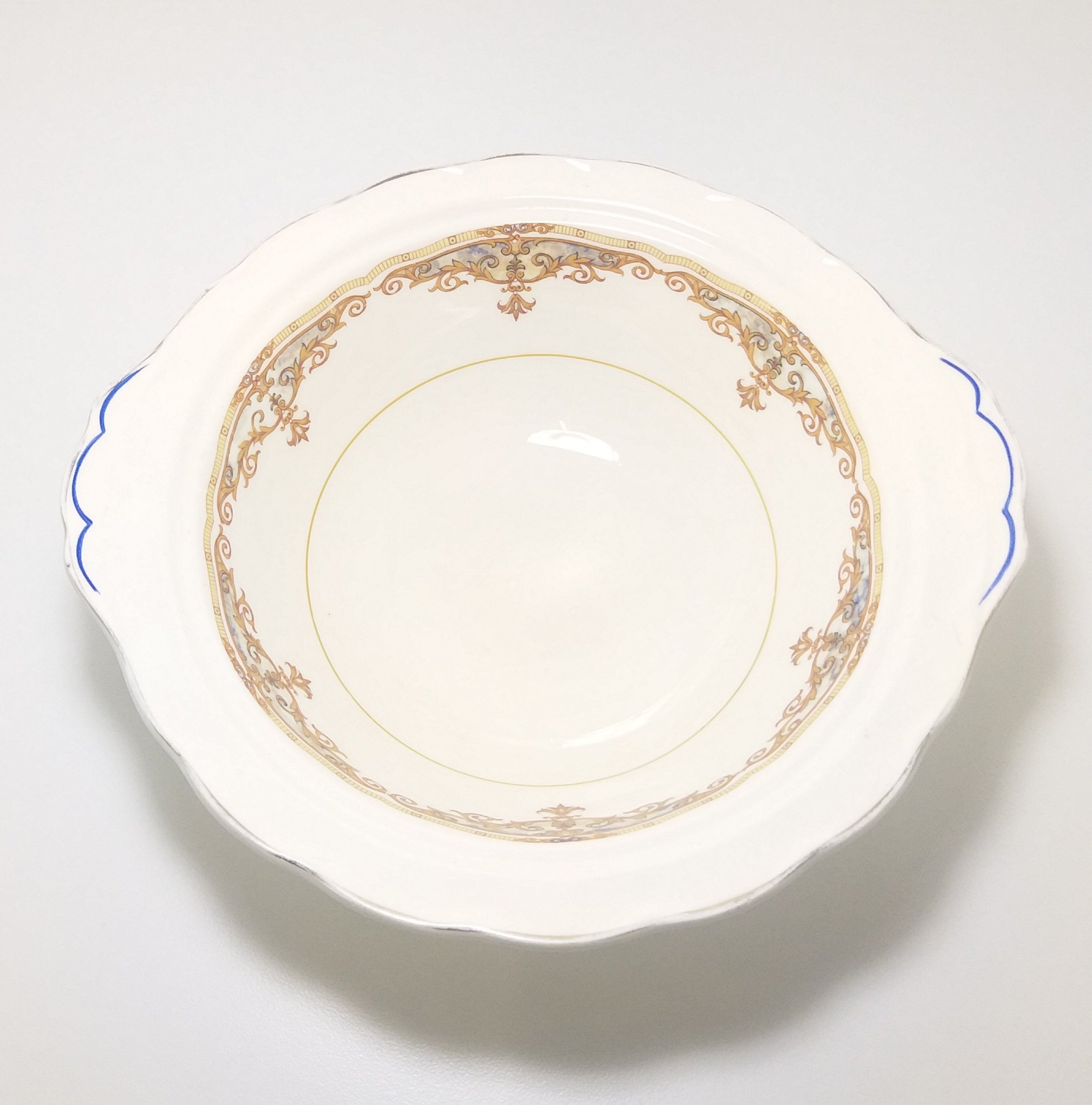 Vintage 1954+ Grindley Cream Petal Range Porcelain Bowl – Pattern Unknown