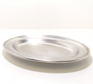 Small Oval Stainless Steel Serving Platter