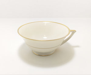 Antique (Early 1900’s) Fine Porcelain Art Deco Styled Wide Rim Tea Cup – Fischer & Mieg, Pirkenhammer