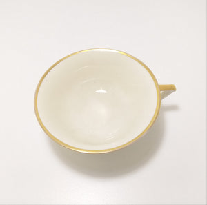 Antique (Early 1900’s) Fine Porcelain Art Deco Styled Wide Rim Tea Cup – Fischer & Mieg, Pirkenhammer