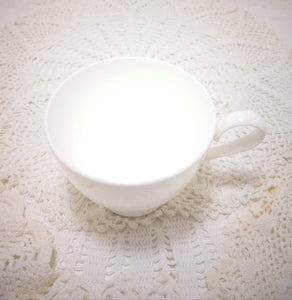 Fine Porcelain White Tea Cup