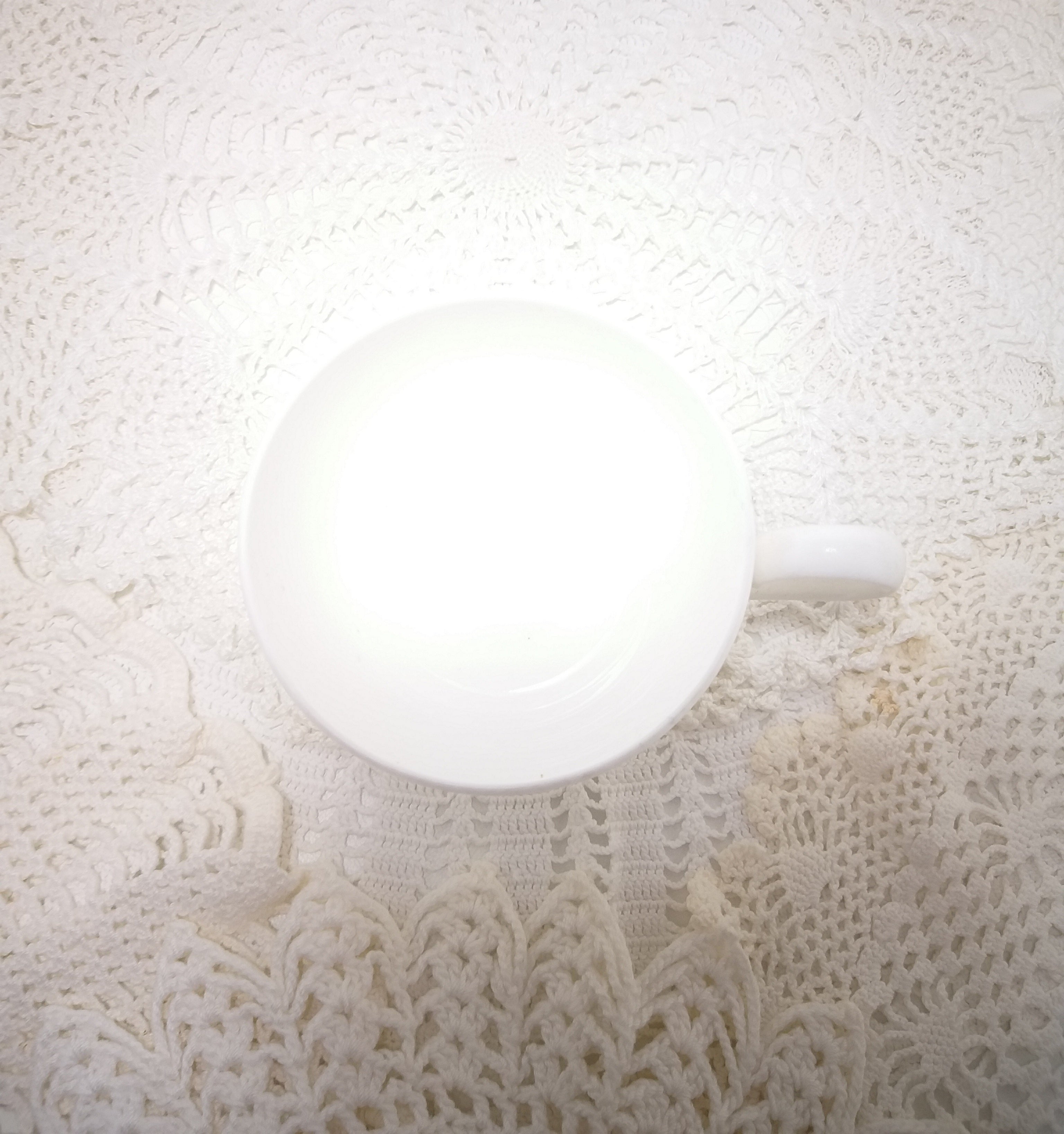 Fine Porcelain White Tea Cup