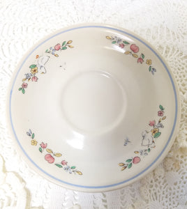 Vintage South African Folk Art Continental Stoneware Tea / Coffee Duo – Cup & Saucer