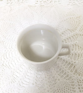 White Porcelain Constantia Coffee Mug