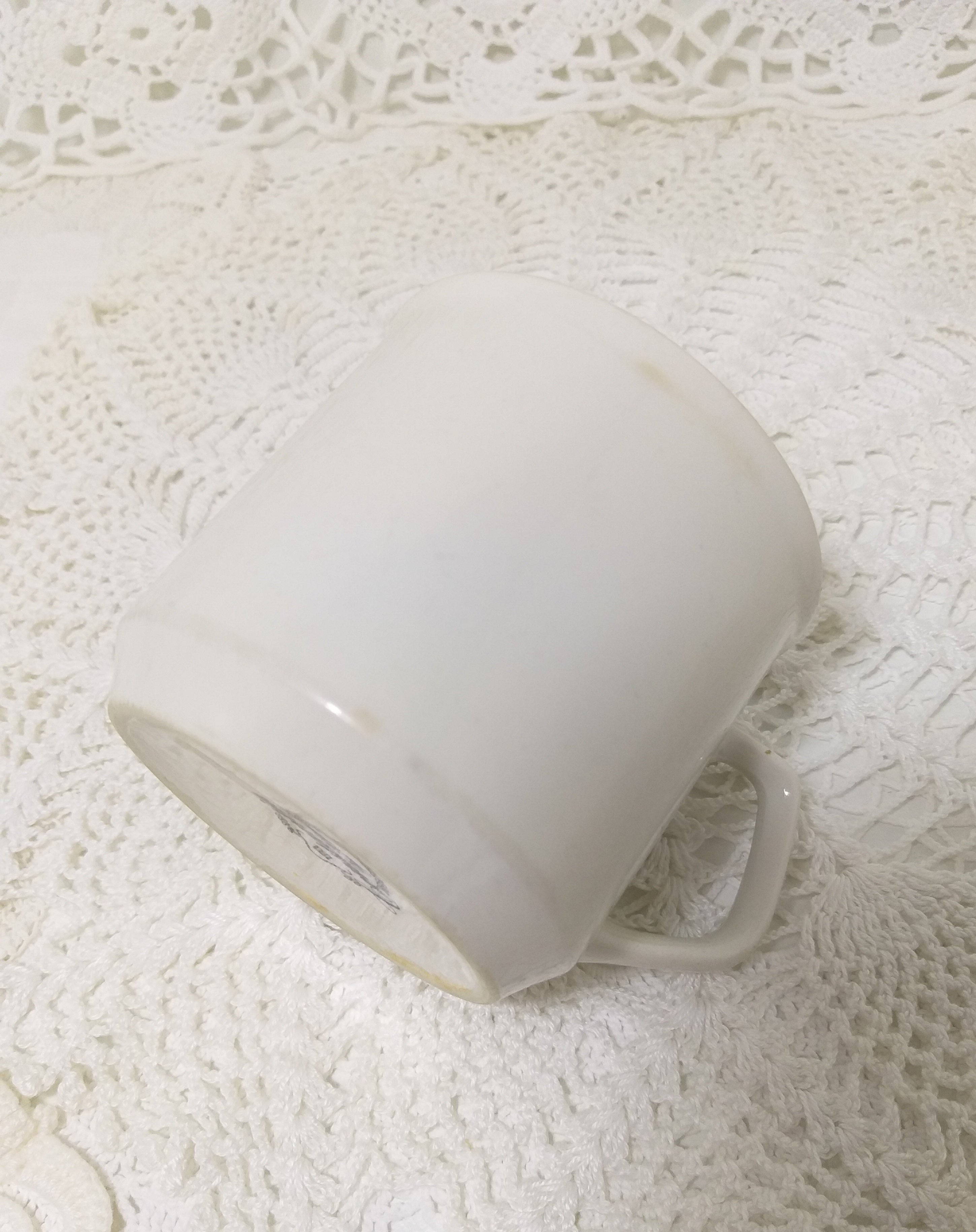 White Porcelain Constantia Coffee Mug