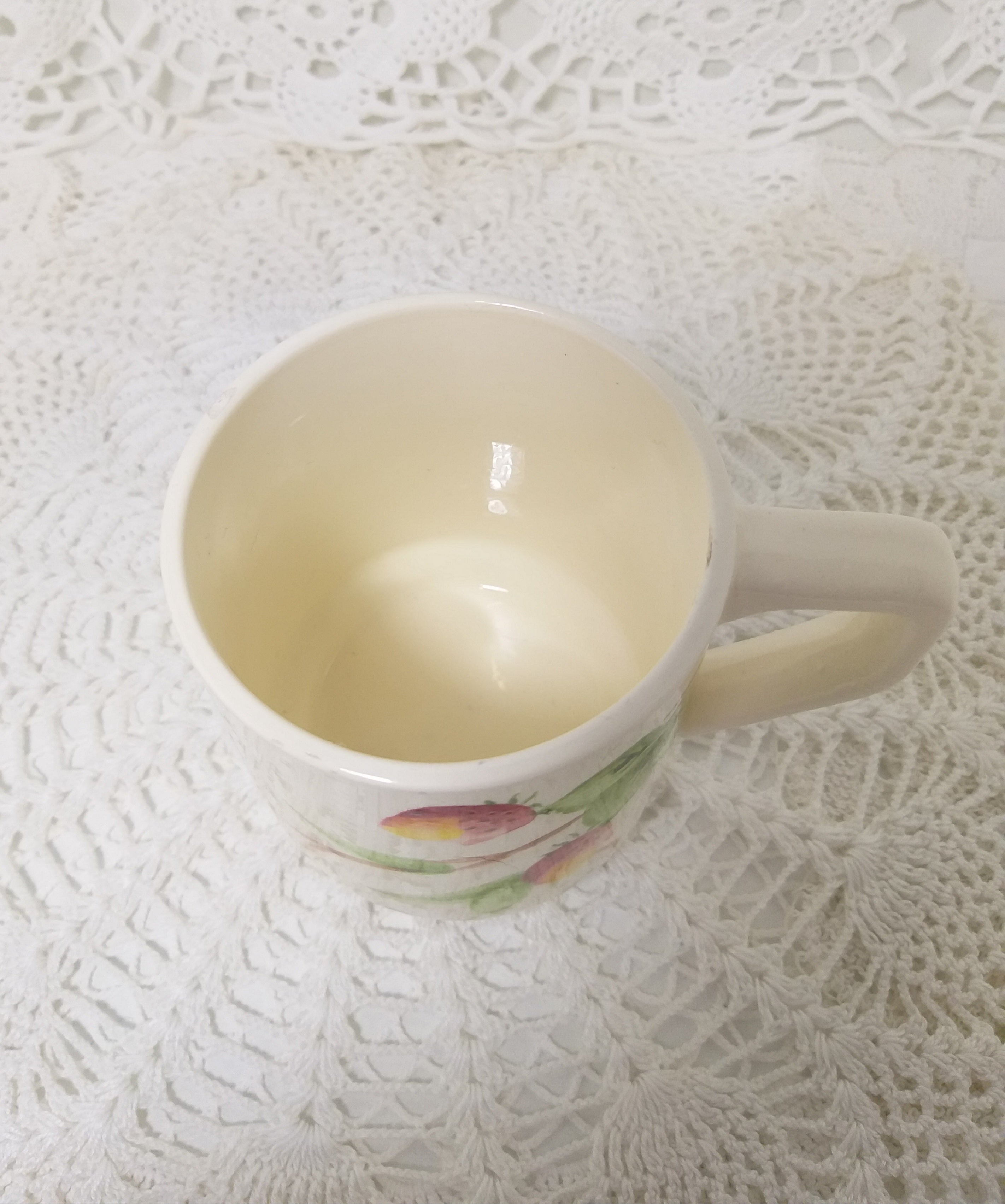 Off White Ceramic Coffee Mug