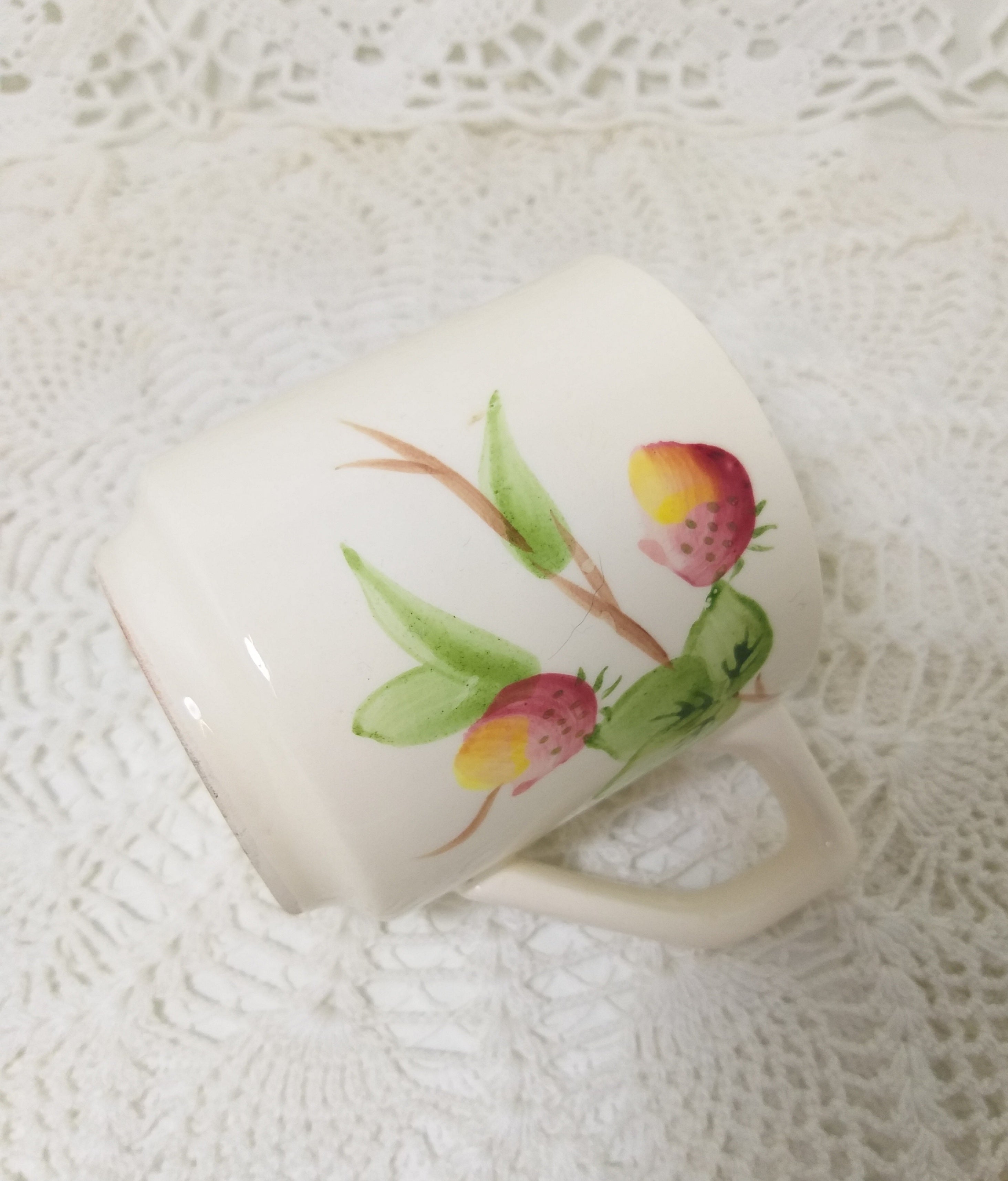 Off White Ceramic Coffee Mug