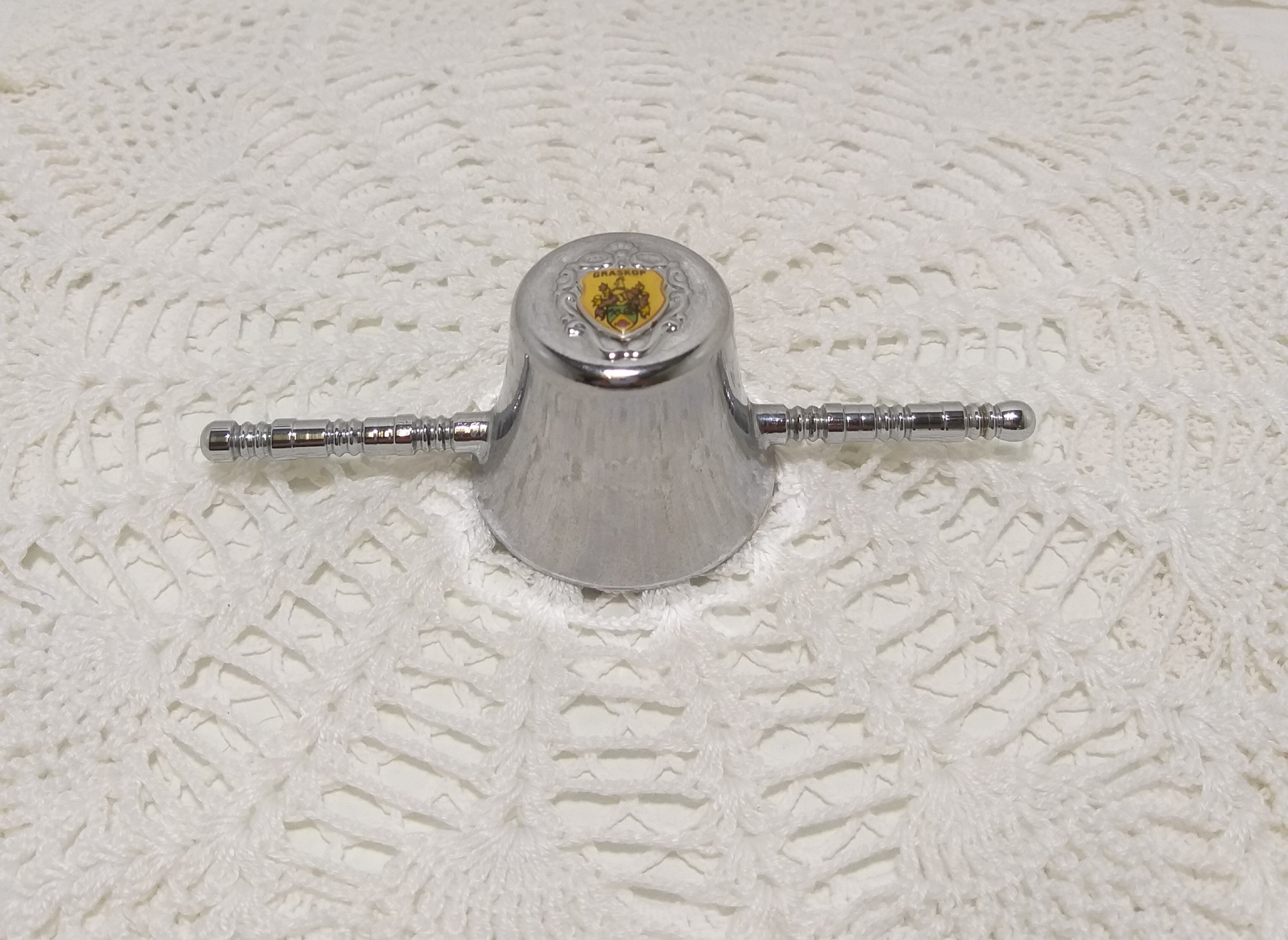 Vintage Bar Jigger / Tot Measure With Handles