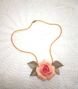 Vintage Costume Jewellery Choker Necklace