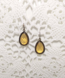 Vintage Pendant Costume Jewellery Earrings
