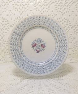 Vintage 1960’s Alfred Clough Ltd. Ironstone Side Plate – Rare Melody Pattern
