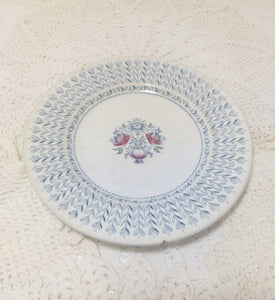 Vintage 1960’s Alfred Clough Ltd. Ironstone Side Plate – Rare Melody Pattern