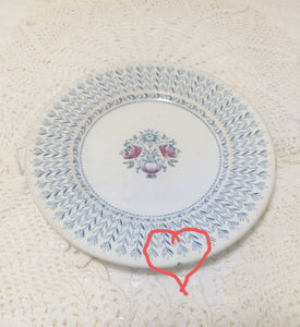Vintage 1960’s Alfred Clough Ltd. Ironstone Side Plate – Rare Melody Pattern