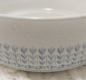 Vintage 1960’s Alfred Clough Ltd. Ironstone Casserole Dish – Rare Melody Pattern