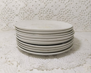 Vintage Set Of 10 South African Hugeunot Royale Ceramic Side Plates