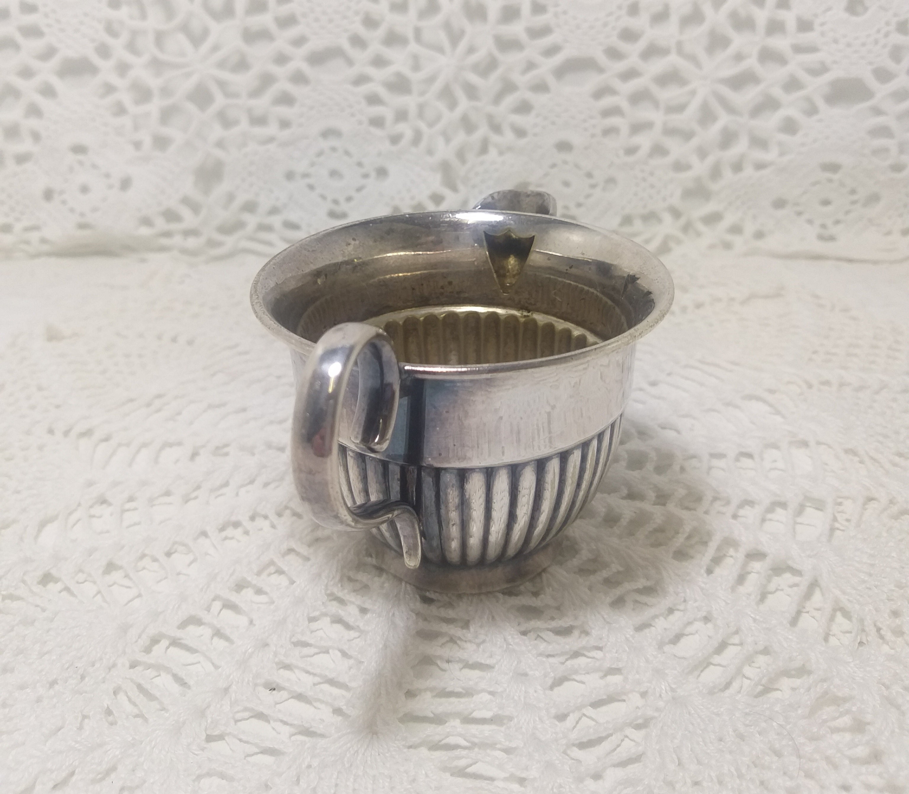 Late 1800’s Antique Robert Pringle & Sons Silver Plated Creamer / Milk Jug