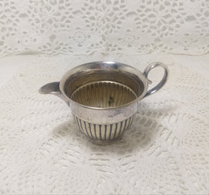 Late 1800’s Antique Robert Pringle & Sons Silver Plated Creamer / Milk Jug
