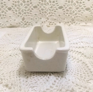 Contemporary Ceramic Continental Vitrified Hotelware Sachet Holder