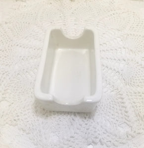 Contemporary Ceramic Continental Vitrified Hotelware Sachet Holder