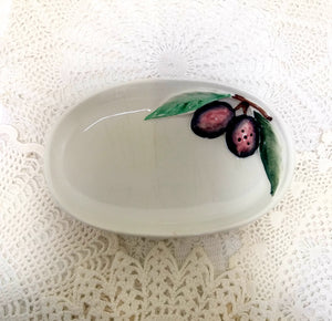 Small Contemporary Italian Art Snack / Olive Bowl