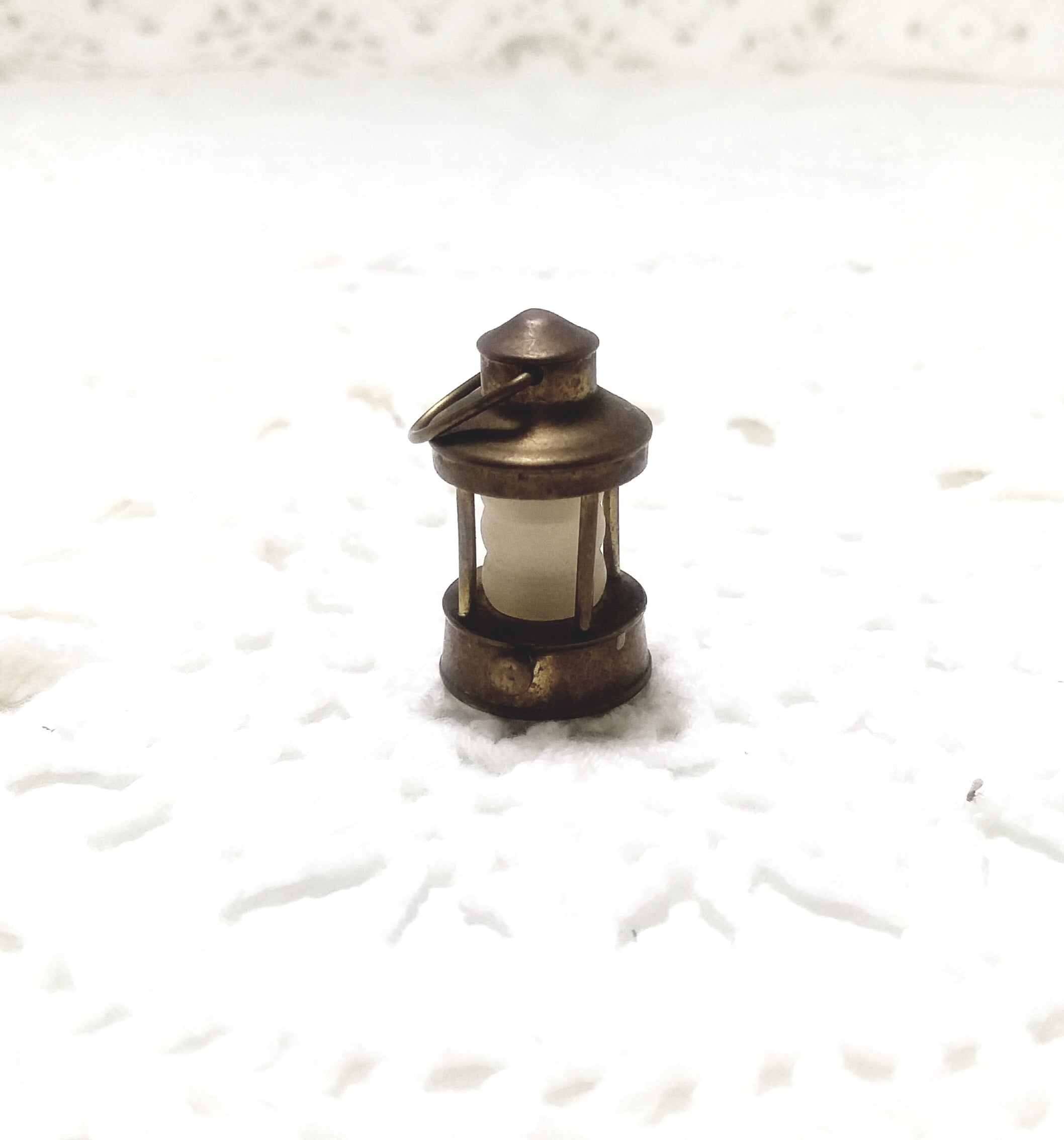 Collectable Printers Tray Miniature – Brass Ships Lantern