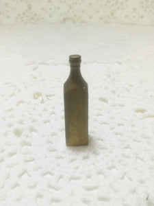 Collectable Printers Tray Miniature – Square Brass Bottle