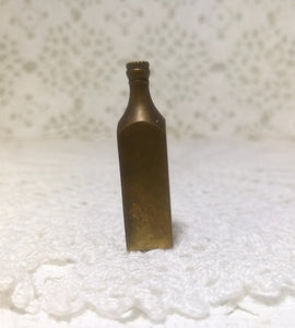 Collectable Printers Tray Miniature – Square Brass Bottle