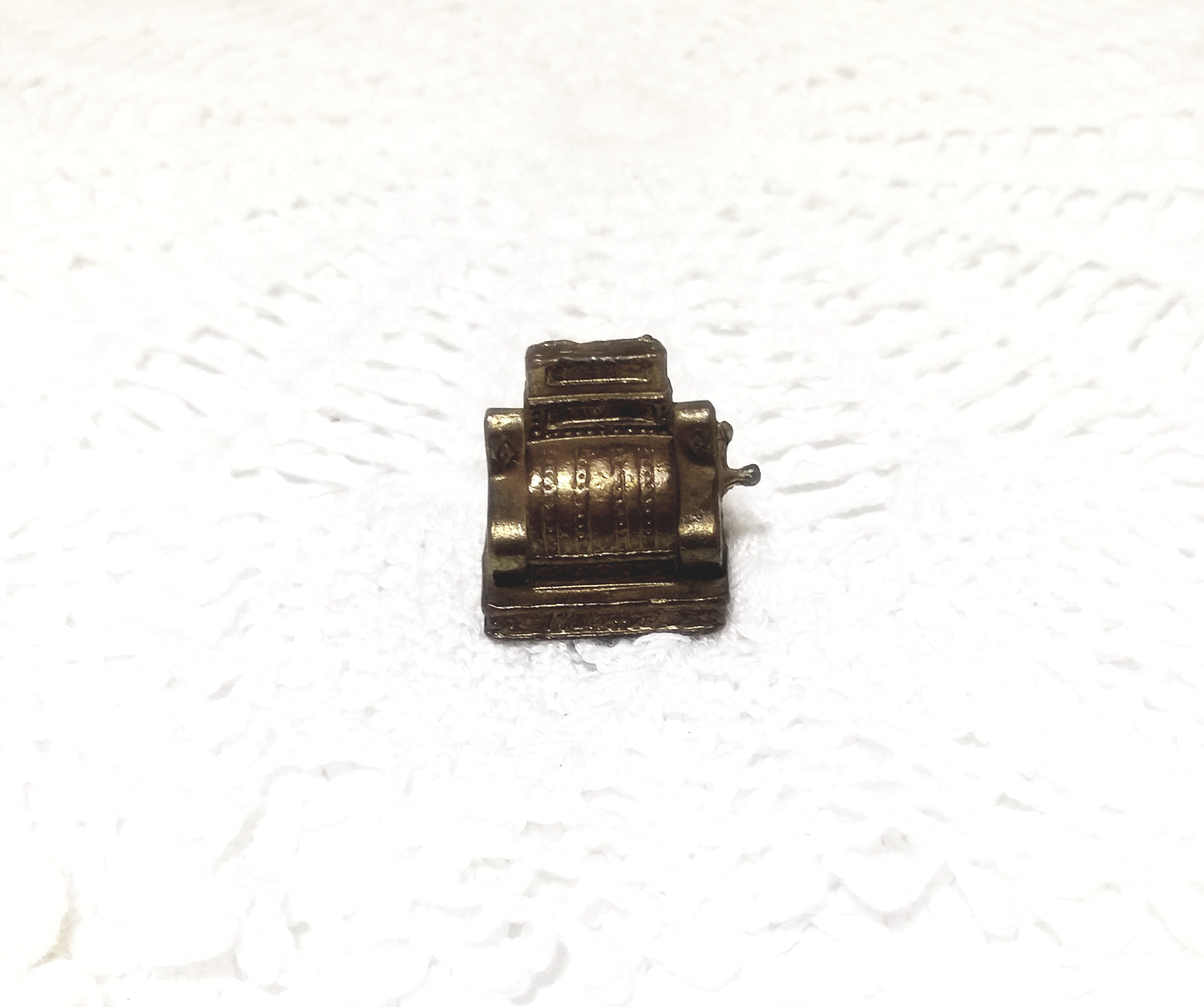 Collectable Printers Tray Miniature – Brass Roll Handle Cash Register