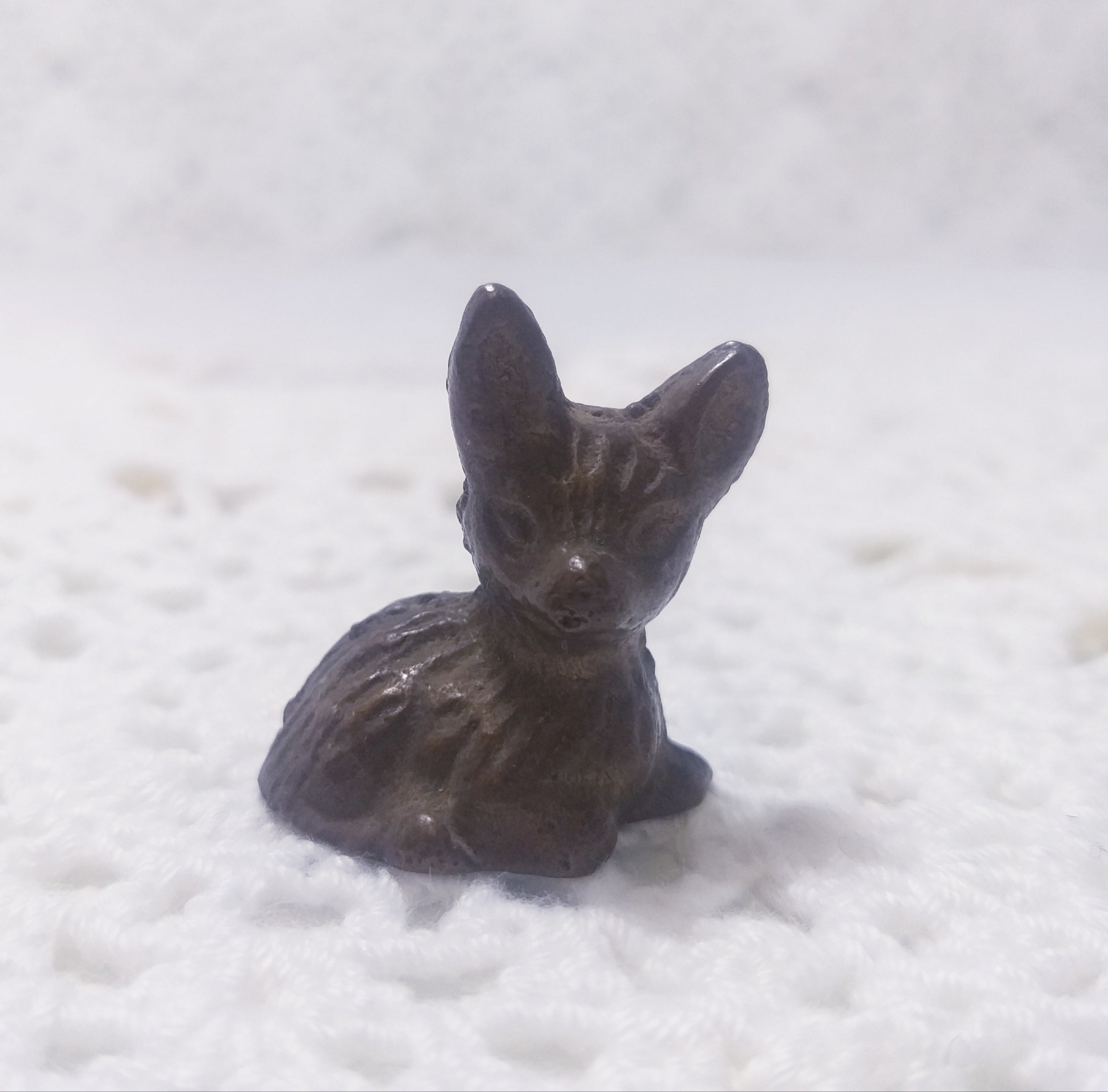 Collectable Printers Tray Miniature – Brass Fox
