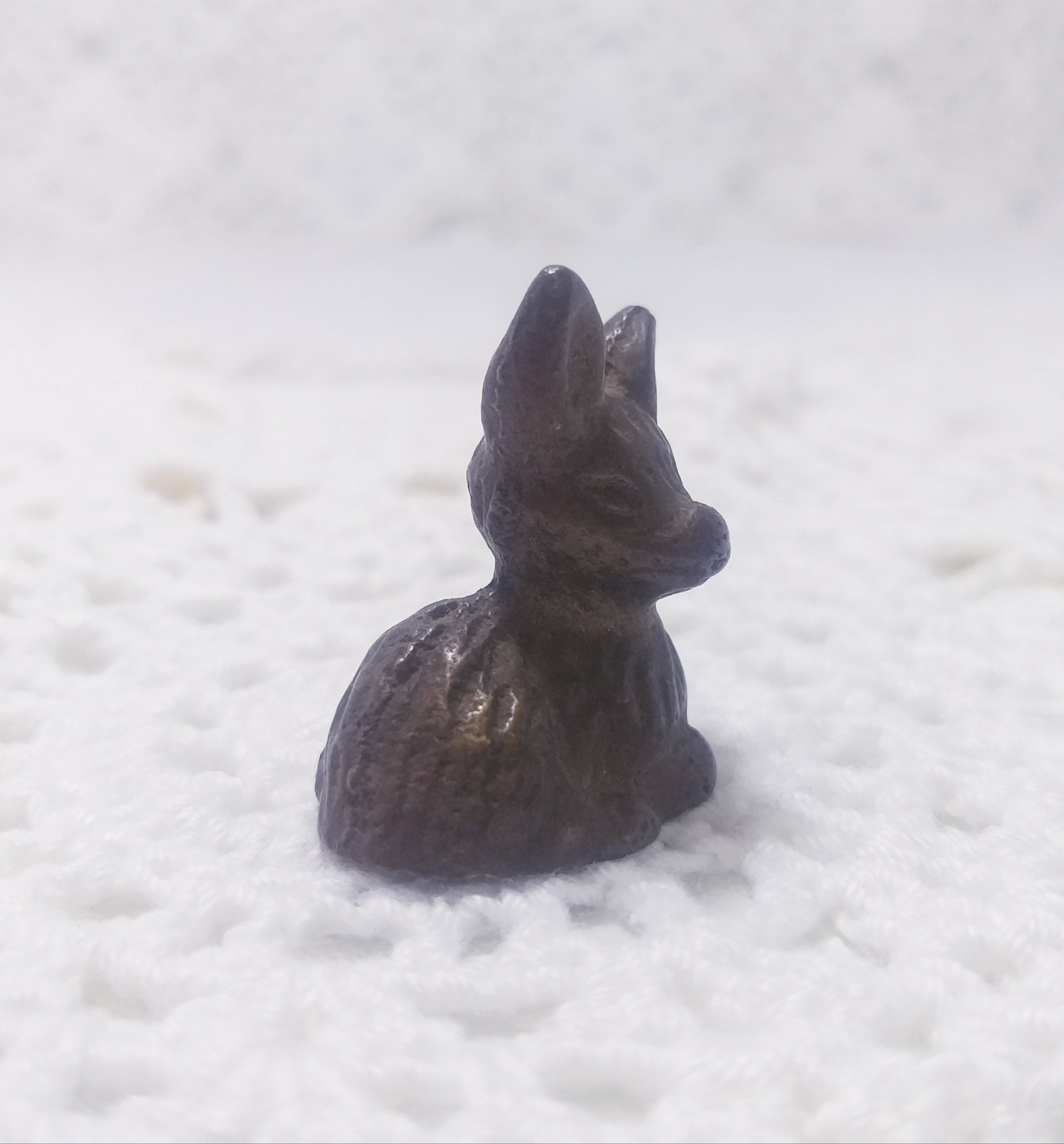 Collectable Printers Tray Miniature – Brass Fox